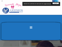 Tablet Screenshot of eventi.akesios.it